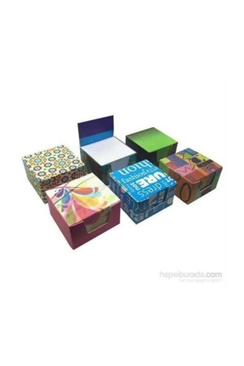 Daphne 8X8 KARTON KUTULU KÜP NOT KAĞIDI- BEYAZ