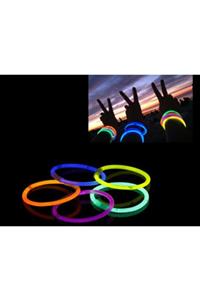 onteen 10 Adet Glow Stick Bracelet Fosforlu Kırılan Çubuk Bileklik