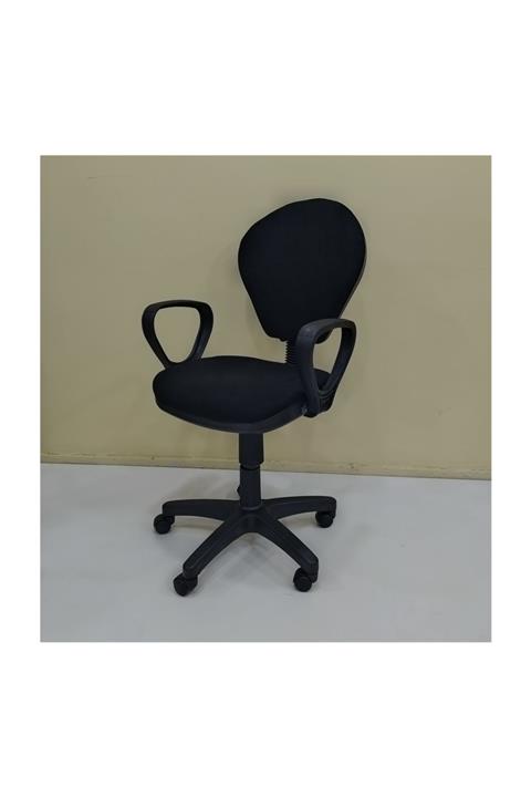 Ankara Mobilya Bengi Çalışma Koltuğu Amartsörlü Siyah