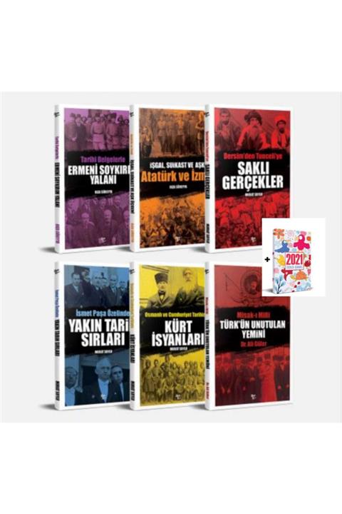 Halk Kitapevi Saklı Tarih Gerçekleri Seti - 6 Kitap+1 Ajanda