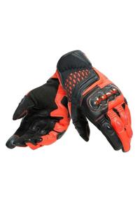 Dainese Daınese Eldiven Carbon 3 Short Gloves Black/fluo-red