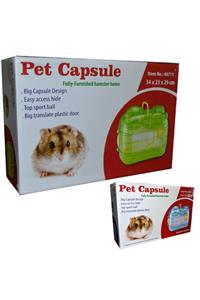 Durbuldum Pet Capsule Akrilik Hamster Kafesi