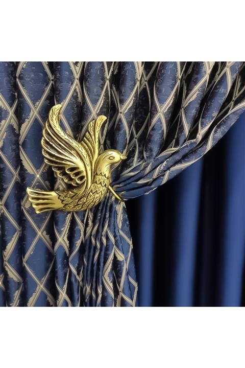 UAZ HOME Fon Perde Aksesuarı Kuş Renso U Dirsek