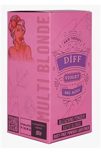 DİFF EXCLUSİVE SERİES Diff Exclusive Violet ( Mor ) Saç Açıcı 100 GR + 150gr Oksidan. ( Yıpratmadan Açar )