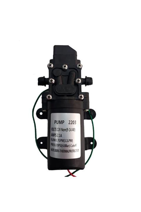 Orac Akülü Su Aktarma Ve Ilaçlama Motoru Pompası 12 Volt-ital