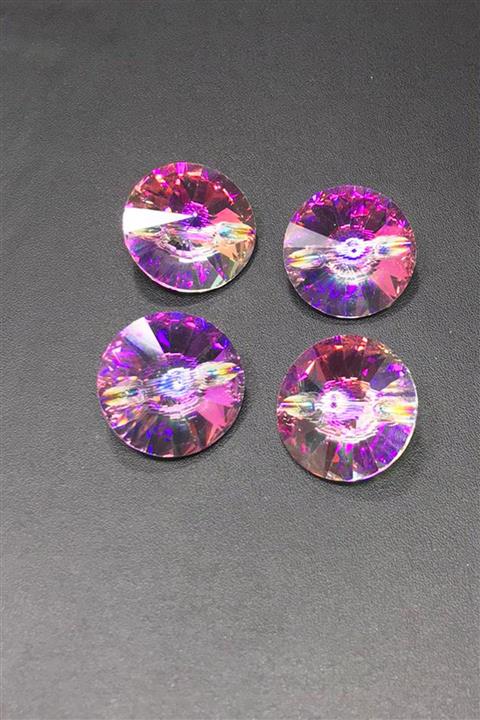 Dünya Takıları 25 mm Swarovski Kolye Ucu Düğme