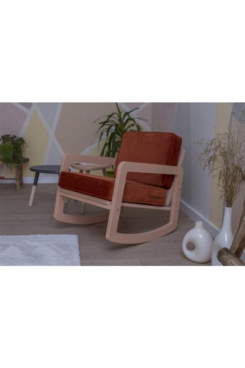 Quppa Home 'dan Yepyeni Sallanan Iskandınav Berjer, Sallanan Tekli Koltuk.