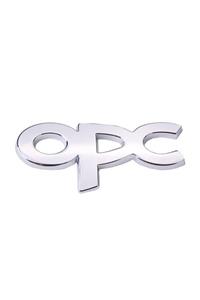 GARDENAUTO Opel Combo 2006-2010 Opc Amblem Krom Bagaj Ve Çamurluk Logosu 3 Adet