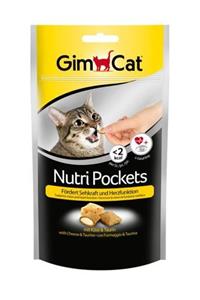 Gimcat Nutri Pockets Kedi Ödülü Peynir Ve Taurin 60 Gr