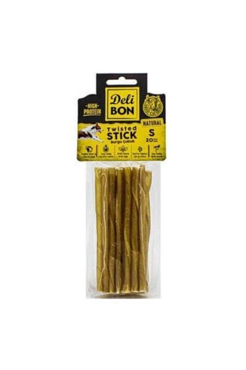 Delibon Deri Burgu Çubuk Ince Boy 20li Paket Naturel