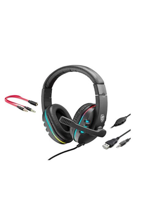 Deilmi Kr-gm102 Rgb Işıklı Kablolu Gamer (oyuncu) Kulaklığı