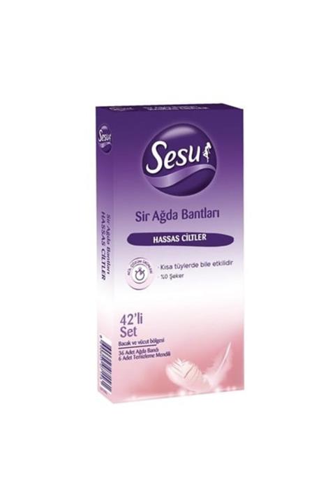 Sesu Sir Ağda Bantları Hassas Ciltleri 42'li
