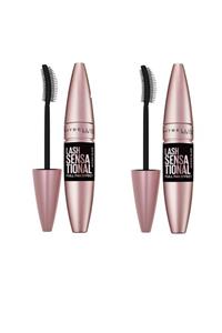 Maybelline New York Lash Sensational Yelpaze Etkili İntense Black Maskara - Ekstra Siyah 2 Li Set