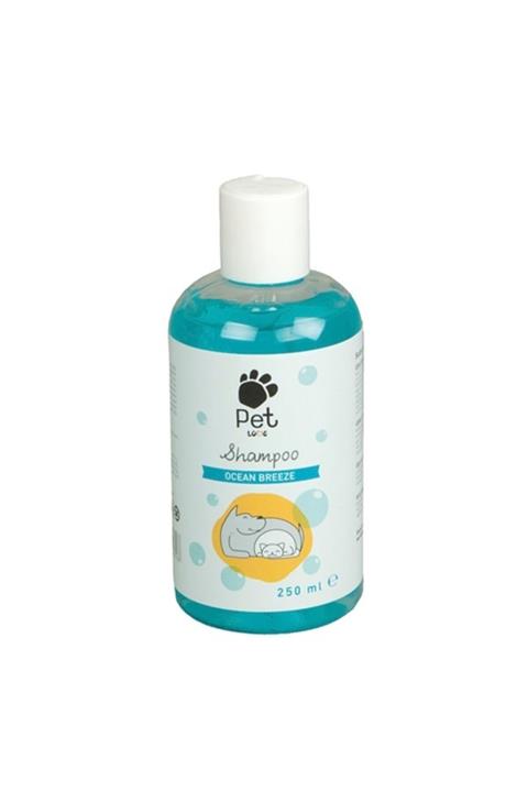 Pet Love Okyanus Esintisi Özlü Kedi Köpek Şampuanı 250 ml Mavi