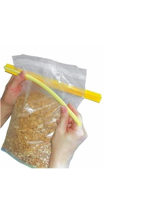 Çokuygunuz 8 Adet Plastik Sürgülü Poşet Torba Kapatıcı Klips Kapatma Aparatı