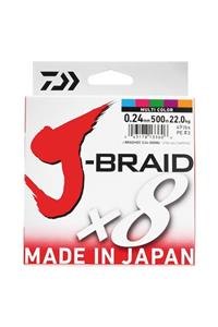 DAIWA J-braid 8b 500m Multi Color Ip Misina