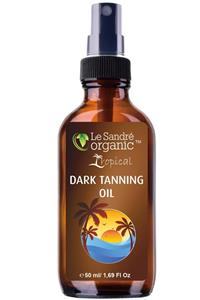 Le Sandre Organic %100 Doğal Yoğun Bronzlaştırıcı Yağ 50 ml