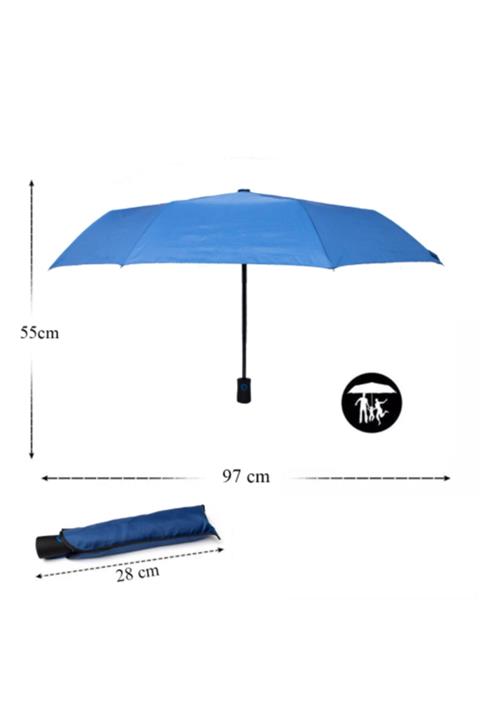 Monvago Kadın Şemsiye Tam Otomatik Fiber Telli 7916-1