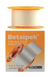 BETAİPEK B2502 Tıbbi Ipek Flaster 5m X 2,5cm