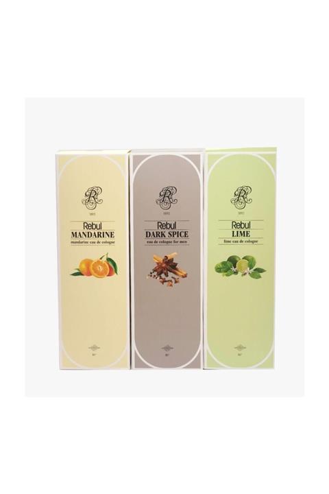 Rebul Mandalina - Dark - Lime 3 Lü Set 270 Ml