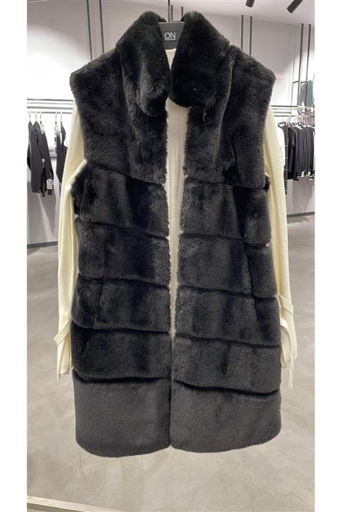 Ekoll Kadın Siyah Tesettür Yelek