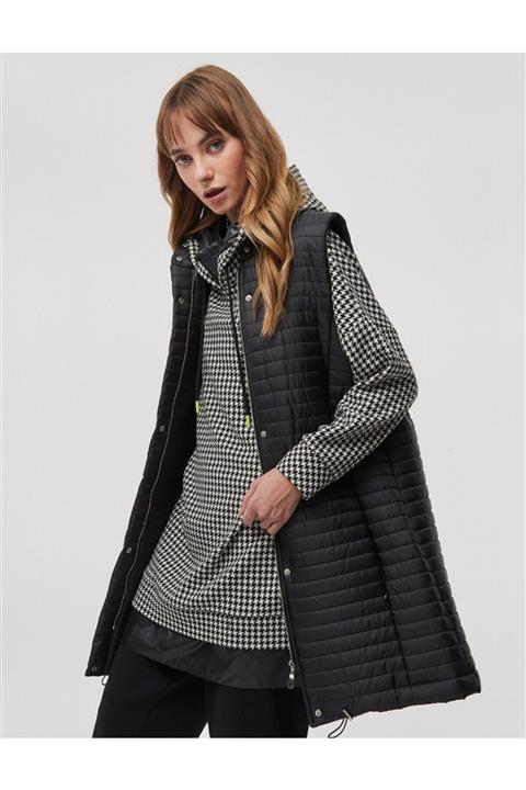 Kayra Kapitoneli Şişme Yelek Siyah