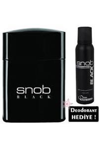 Snob Orıjınal Black Erkek Parfüm Seti 100ml Edt + 150ml Snop Deodorant