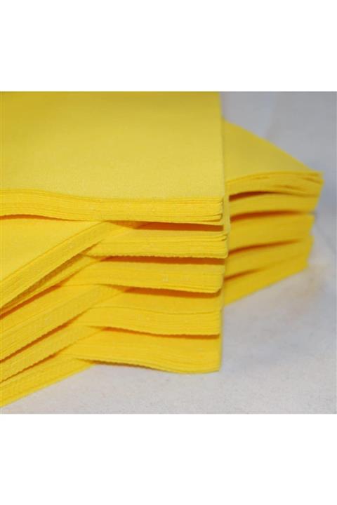 EndKsm Renkli Hobi Keçe Sarı (50cmx50cm)