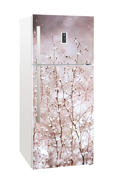 Fec Reklam Buzdolabı Kapağı Kaplama Sticker