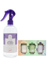 Dr. Lavender Lavanta Oda Spreyi 400 Ml + Bitkisel 3'lü Sabun Seti Bebek + Zeytin Yağ + Lavanta Sabun