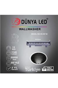 DÜNYA LED Hs.907-b 12x1w Wallwasher Beyaz