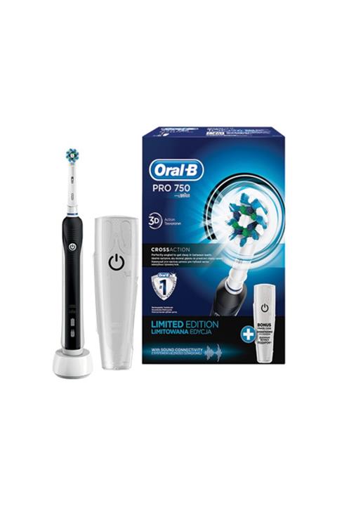 OralB Pro 750 Black Cross Action Şarjlı Fırça