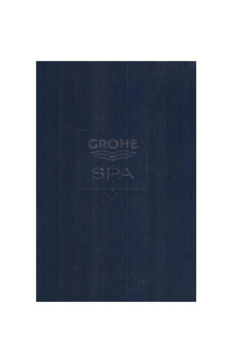 KitapSever Grohe Spa Enjoy Water - Katalog