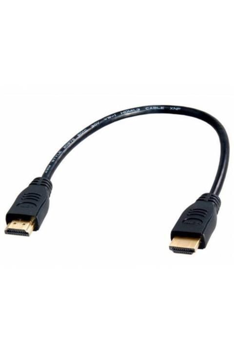 TAYFUN 30cm Kısa Hdmi Kablo Altın Uçlu Full Hd 3d V1.4b