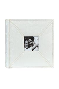 Birlik Fotoğrafçılık Beyaz Deri Fotoğraf Albümü (10X15CM) 46200a