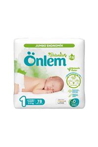 ÖNLEM Botanika Bebek Bezi Jumbo Paket Newborn 1 Beden 78 Adet (2 - 5 KG)