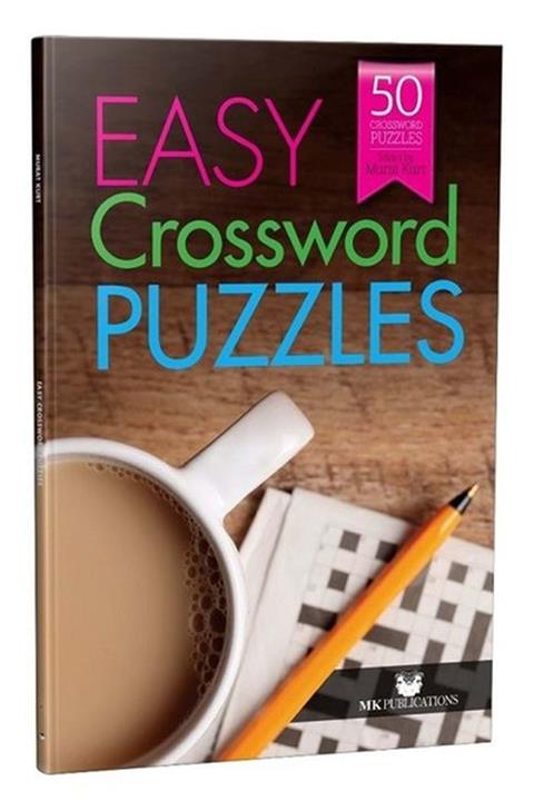 MK Publications Easy Crossword Puzzles İngilizce Kare Bulmaca