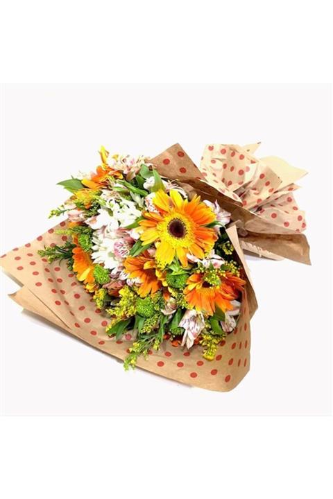 Çiçek Yolla Ria Papatya Gerbera Buketi