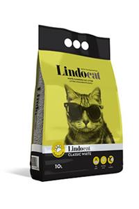 Lindo Cat (10 LT)(KALIN TANELİ)(BENTONİT)(TOPAKLAŞAN)(CLASSİC WHİTE) Kedi Kumu