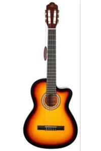 Barcelona Lc 3900 Cbsb Cutaway Sunburst Klasik Gitar Hediyeli