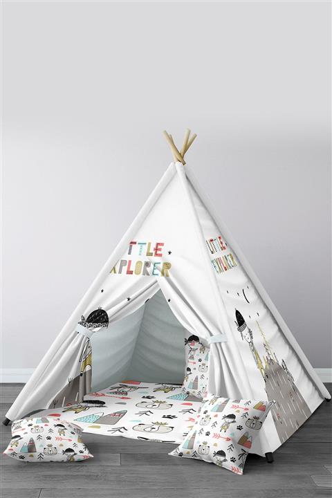 instababyrooms Çocuk Odası Tasarım Kızıldereli Oyun Çadırı Moodel No:126