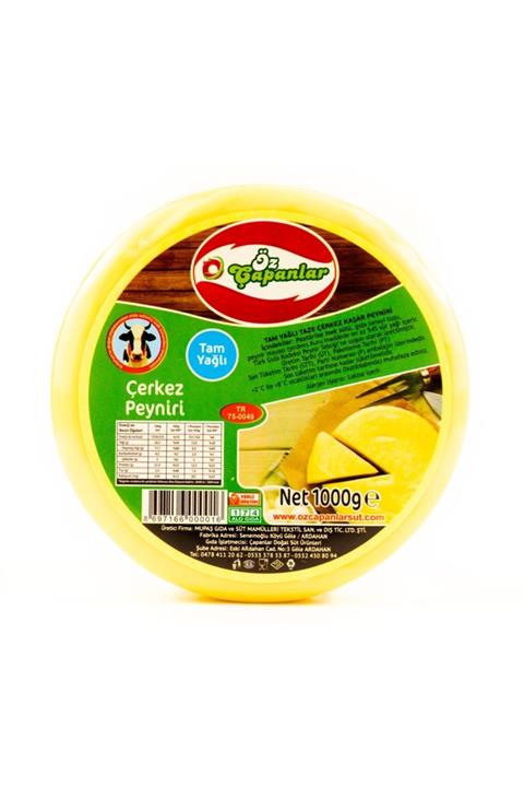 ÖZÇAPANLARDG Çerkez Taze Kaşar (1kg)