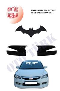 Leader Honda Cıvıc Fd6 Yarasa Batman Ayna Kapağı 2006 2011