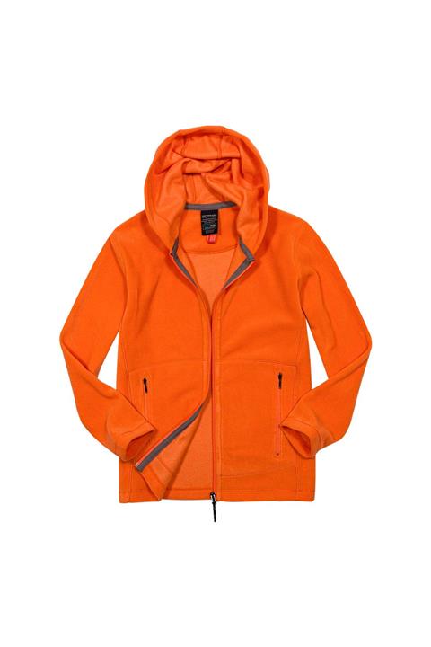 Cottonland Ruby Kadın Rahat Kesim Polar Fleece Ceket Oranj