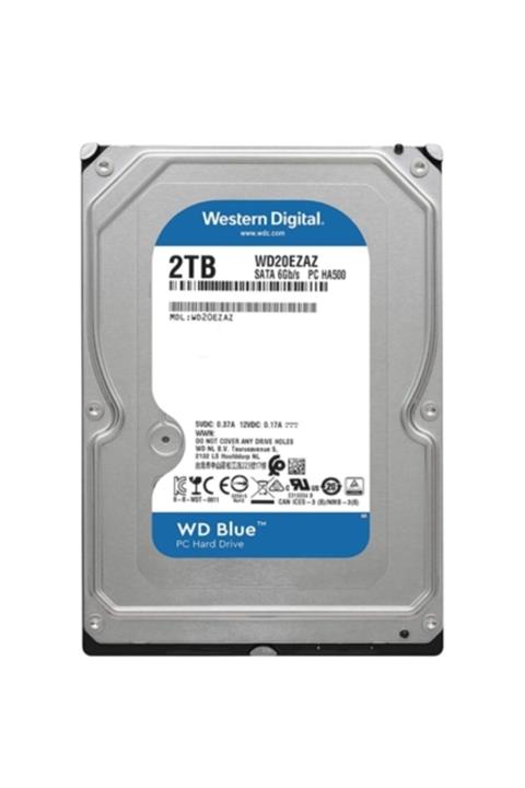 WD Blue 3,5 2tb 64mb 5400rpm 20ezaz