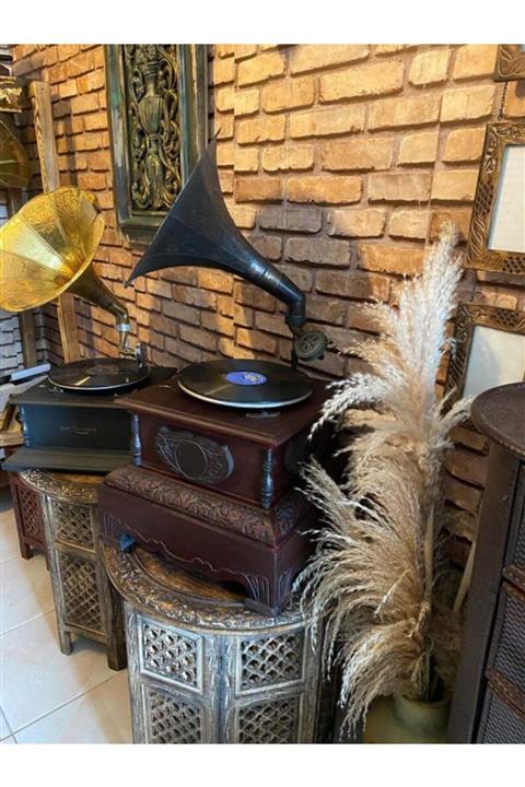 HMV His Master's Voice () Gramofon & Accra Chocolate Türk Kahvesi