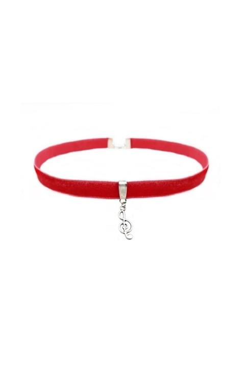 Bijustore Sol Anahtarı Choker Tasma Kadın Kolye