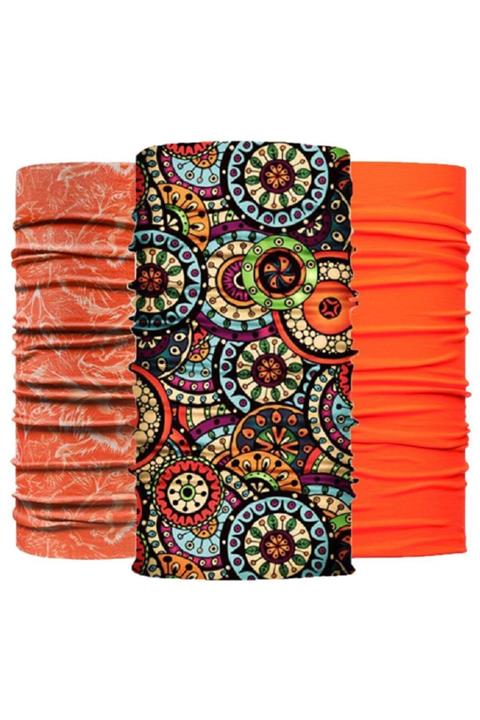Knmaster Citrus 3'lü Paket Buff Bandana Türk Markası