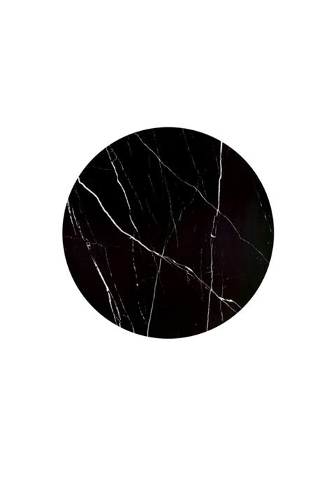 MAKSA Ersilia Alexandrette Black Antik Eskitme Pirinç Tv Ünitesi