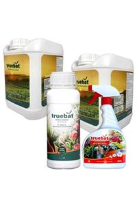 TrueBat 4'lü Avantaj Paketi Organik Verim Arttırıcı Sıvı Yarasa Gübresi 2 Adet 5lt + 0,5 Lt + Sprey